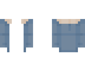blue fur coat - base