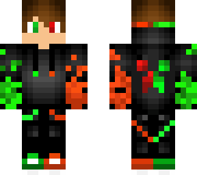 green and red