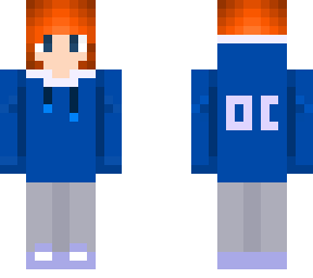 red hair oc hoodie