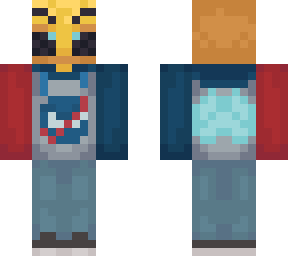 bee in hoodie