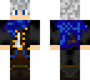 blue skin