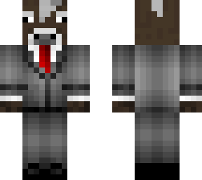 cow in a suit