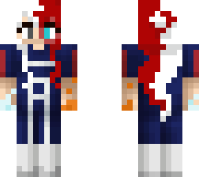 female todoroki (bun in hair) my hero acadamia