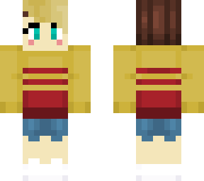 my updated minecraft skin