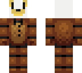 oso polar con traje de freddy fazbear pizza