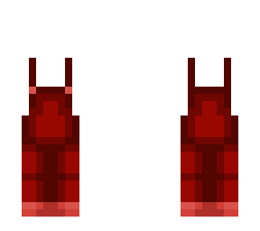 overalls/dungarees outfit base 1.4 red