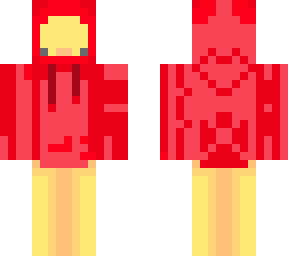 red duck jacket skin