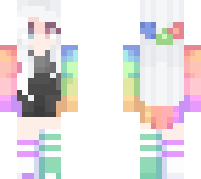 snowflake in rainbow