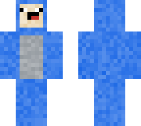 blue teletubie