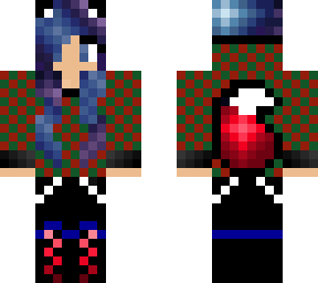 christmas fox girl edited