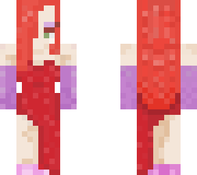 Jessica Rabbit. | Minecraft Skin