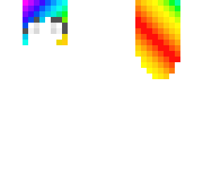 rainbow hair base