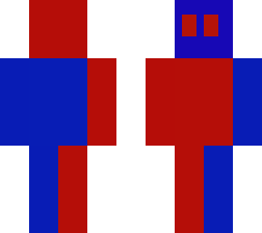 red and blue dude