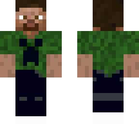 steve in creeper shirt