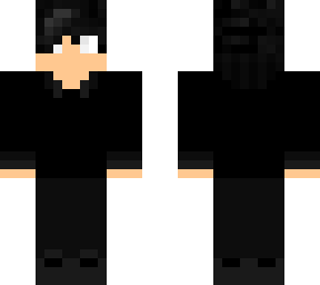 wolf emo black