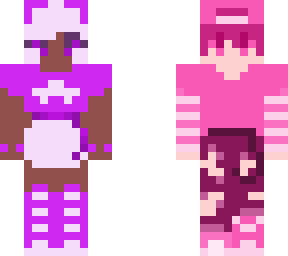 - pink and purple - adoptable