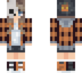 cute orange halloween version