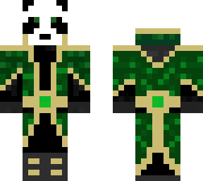 green panda mage