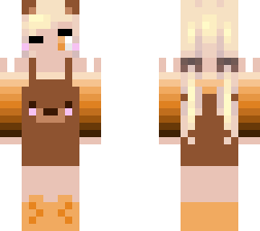 kawaii bear girl with winky face ;)