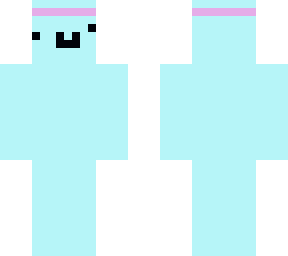 teal cute skin