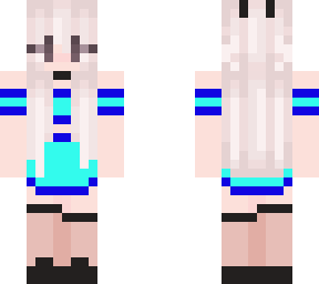 blue girl