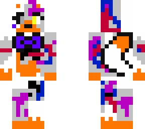 Fnaf Lolbit Minecraft Skins Fnaf Lolbit Minecraft Skins