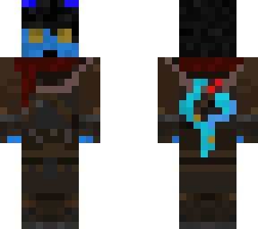 possessed azrael tiefling rogue with horns