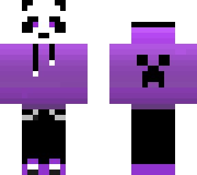 purple gaming panda (please do not copy)