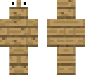 wood with eyes