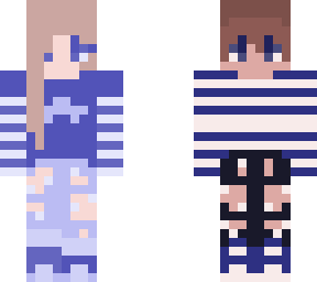 - blue and white - adoptables