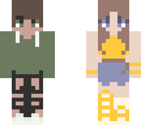 - yellow and green - adoptables