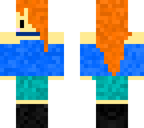 a ginger girl x