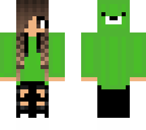 bear girl (green)