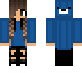 blue bear girl