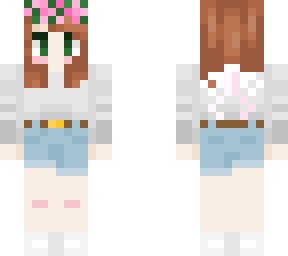 flower crown girl