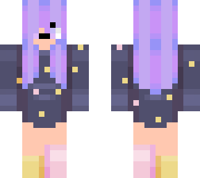 galaxy wolf girl