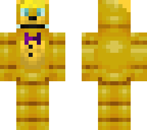 golden freddy with tie