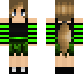 neon green dancer