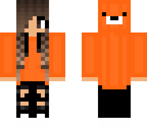orange bear girl