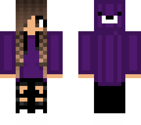 purple bear girl