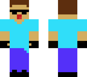 simple steve (w/ sunglasses gloves and sammygreen mouth)
