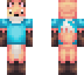 underped fox with shirt