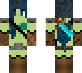 female orc warrior