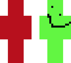 green and red guy