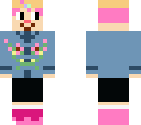 my animal crossing skin with hat