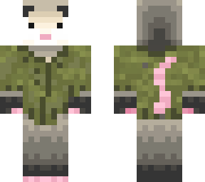 possum with cardigan :)