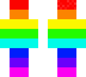 rainbow man (click to see effect)