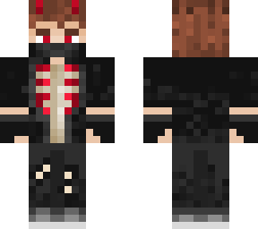 skeleton demon red