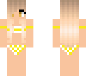 yellow bathing suit