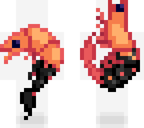 Minecraft Shrimp Model Shrimp | Minecraft Skins